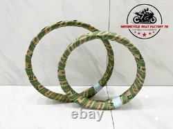 1973 1974 1975 1976 1977 1978 Honda XR75 Wheel Rim Rims Front And Rear Chrome