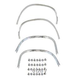 19781982 Malibu Wheel Opening Molding Front+Rear+Right+Left 4 PCS Set