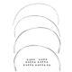 19801990 Impala Caprice Wheel Opening Moldings 4 PCS Set Front+Rear+Right+Left