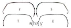 1981-1987 Chevy Gmc Pickup Blazer Suburban Wheel Opening Molding 4 Piece Set
