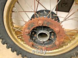 1981 Honda XR80 Wheel Set