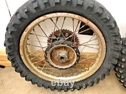 1981 Honda XR80 Wheel Set