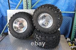 1986 86 Honda ATC350X ATC 350X Front & Rear Wheels & Dirt Tires 20X11-9 23X8-11