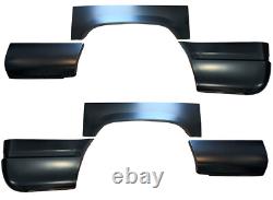 1988-1998 Chevy & GMC C/K Pickup Truck 6ft Bedside Front & Rear & Wheel Arch