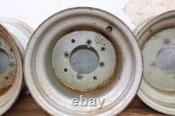 1996 YAMAHA TIMBERWOLF 250 Wheels Rims Front and Rear ITP Steel 4 PCS Set