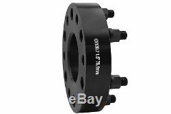 1999-2016 Chevy Silverado 1.5 Thick Black Hub Centric Wheel Spacers Adapters