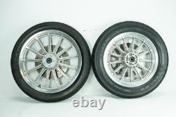 1999 Harley Sportster XL883 Hugger OEM Front & Rear Wheel Rim Tire 19 16