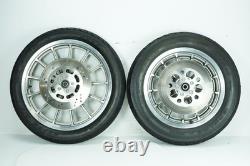 1999 Harley Sportster XL883 Hugger OEM Front & Rear Wheel Rim Tire 19 16