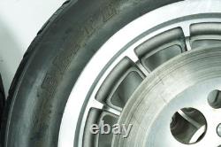 1999 Harley Sportster XL883 Hugger OEM Front & Rear Wheel Rim Tire 19 16