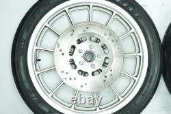 1999 Harley Sportster XL883 Hugger OEM Front & Rear Wheel Rim Tire 19 16