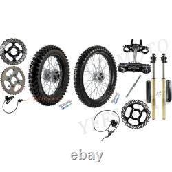 19'' & 16'' Front Rear Wheels 15mm Axle+Triple Tree+Fork+Brake Apollo SSR Taotao