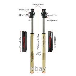 19'' & 16'' Front Rear Wheels 15mm Axle+Triple Tree+Fork+Brake Apollo SSR Taotao