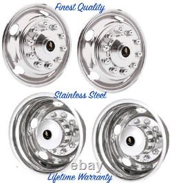 19.5 Chevy Gmc P30 Rv Motorhome 10 Lug Wheel Simulator Rim Liner Hubcap Covers ©