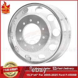 19.5 x 6 Wheel Rim for Dodge Ram 4500/ 5500 10 Lug Polished 763297 Front/Rear