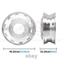 19.5 x 6 Wheel Rim for Dodge Ram 4500/ 5500 10 Lug Polished 763297 Front/Rear