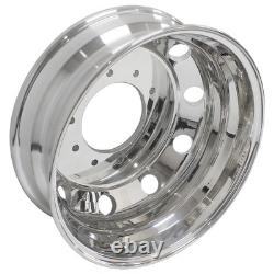 19.5 x 6 Wheel Rim for Dodge Ram 4500/ 5500 10 Lug Polished 763297 Front/Rear