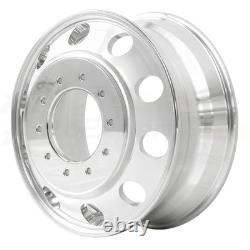 19.5 x 6 Wheel Rim for Dodge Ram 4500/ 5500 10 Lug Polished 763297 Front/Rear