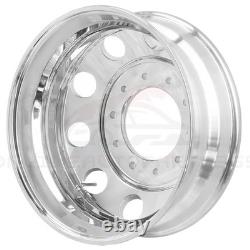 19.5 x 6 Wheel Rim for Dodge Ram 4500/ 5500 10 Lug Polished 763297 Front/Rear
