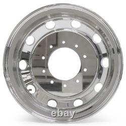 19.5 x 6 Wheel Rim for Dodge Ram 4500/ 5500 10 Lug Polished 763297 Front/Rear