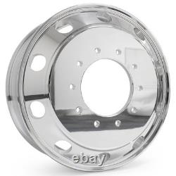 19.5 x 6 Wheel Rim for Dodge Ram 4500/ 5500 10 Lug Polished 763297 Front/Rear