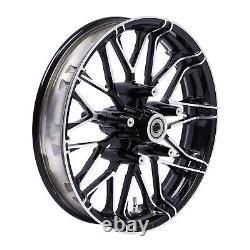 19 Front Wheel Rim & 18 Rear Wheel Rim Fit For Harley Electra Glide 08-23 ABS