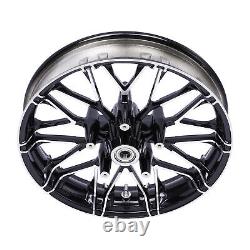 19 Front Wheel Rim & 18 Rear Wheel Rim Fit For Harley Electra Glide 08-23 ABS