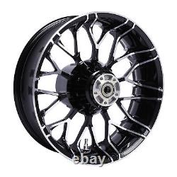 19 Front Wheel Rim & 18 Rear Wheel Rim Fit For Harley Electra Glide 08-23 ABS