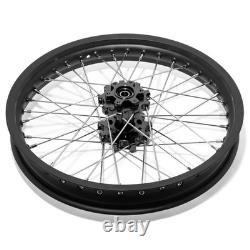 19 x 1.6 + 18 x 2.15 Front Rear Wheel Set Black For Talaria Sting MX5 19 x 1.6 + 18 x 2.15 Front Rear Wheel Set Black For Talaria Sting MX5