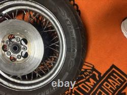 1Harley Davidson Shovelhead 16x3 Dual Flange Wheel And Tire