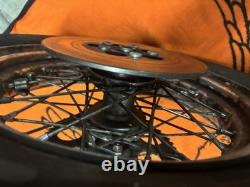 1Harley Davidson Shovelhead 16x3 Dual Flange Wheel And Tire