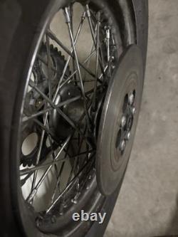 1Harley Davidson Shovelhead 16x3 Dual Flange Wheel And Tire