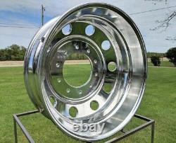 1 19.5 X 6 Accuride Wheels Dodge Ram 4500/ 5500 10 Lug Polished Front/rear Ford