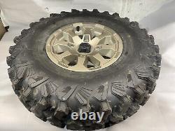 1-2023 CAN AM DEFENDER FRONT WHEEL TIRE 30x9x14 XPS TRAC FORCE BRONZE