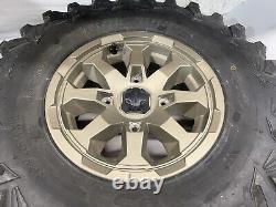 1-2023 CAN AM DEFENDER FRONT WHEEL TIRE 30x9x14 XPS TRAC FORCE BRONZE