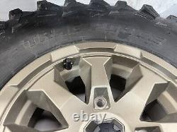 1-2023 CAN AM DEFENDER FRONT WHEEL TIRE 30x9x14 XPS TRAC FORCE BRONZE