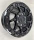 1-2024 CAN AM MAVERICK R WHEEL FRONT OR REAR 16x7 BLACK BEADLOCK 2 MILES