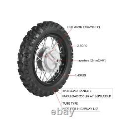 1.40x10 For Taotao CRF50 XR50 Z50R KLX 2.50-10 Front Rear Tire Rim Wheel
