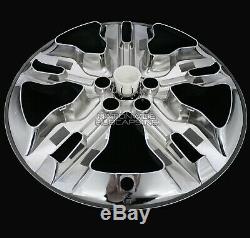 1 New 2011 12 13 2014 Ford Edge 20 Chrome Clad Wheel Skins Rim Covers Hub Caps