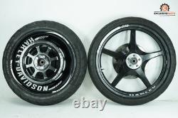 2000 Harley Softail FXSTD Deuce Front Rear Wheel Rim Tire 130/60B21, 150/70R18