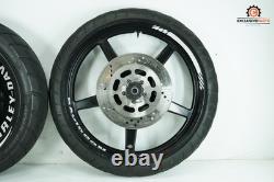2000 Harley Softail FXSTD Deuce Front Rear Wheel Rim Tire 130/60B21, 150/70R18