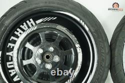 2000 Harley Softail FXSTD Deuce Front Rear Wheel Rim Tire 130/60B21, 150/70R18