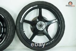 2000 Harley Softail FXSTD Deuce Front Rear Wheel Rim Tire 130/60B21, 150/70R18