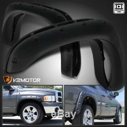 2002-2008 Ram 1500 2003-2009 Ram 2500/3500 Matte Pocket Wheel Fender Flares