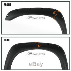 2002-2008 Ram 1500 2003-2009 Ram 2500/3500 Matte Pocket Wheel Fender Flares