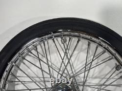 2003 Harley Dyna Wide Glide FXDWG OEM Front Rear Wheel Rim Tire Spoked 16 21
