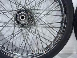 2003 Harley Dyna Wide Glide FXDWG OEM Front Rear Wheel Rim Tire Spoked 16 21