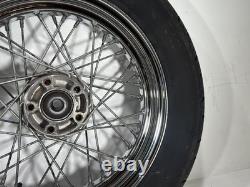 2003 Harley Dyna Wide Glide FXDWG OEM Front Rear Wheel Rim Tire Spoked 16 21