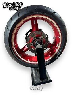 2004 2005 Suzuki Gsxr600 Gsxr750 Wheel Set Front & Rear Red & White