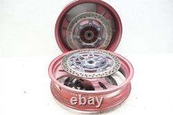 2004-2008 Kawasaki Vulcan VN1600 Front & Rear Rim Wheel Set With Brake Rotors