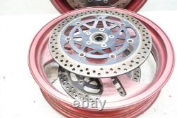 2004-2008 Kawasaki Vulcan VN1600 Front & Rear Rim Wheel Set With Brake Rotors